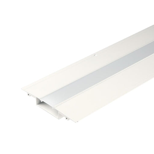 Symmetrical 8 Foot Linear Architectural LED Recessed Channel in Detail.