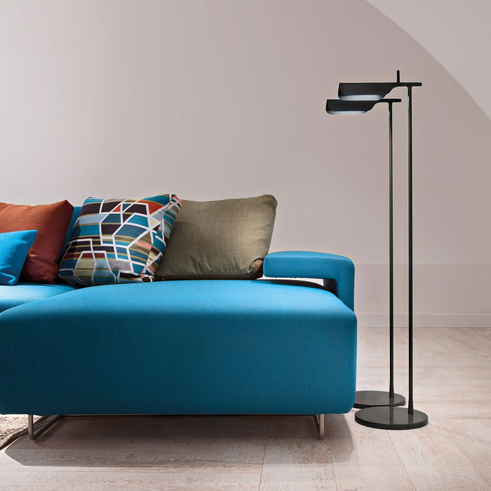 Tab LED Floor Lamp By Couch