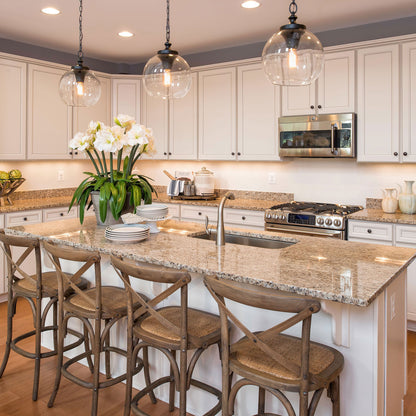 Tabby Pendant Light in kitchen.