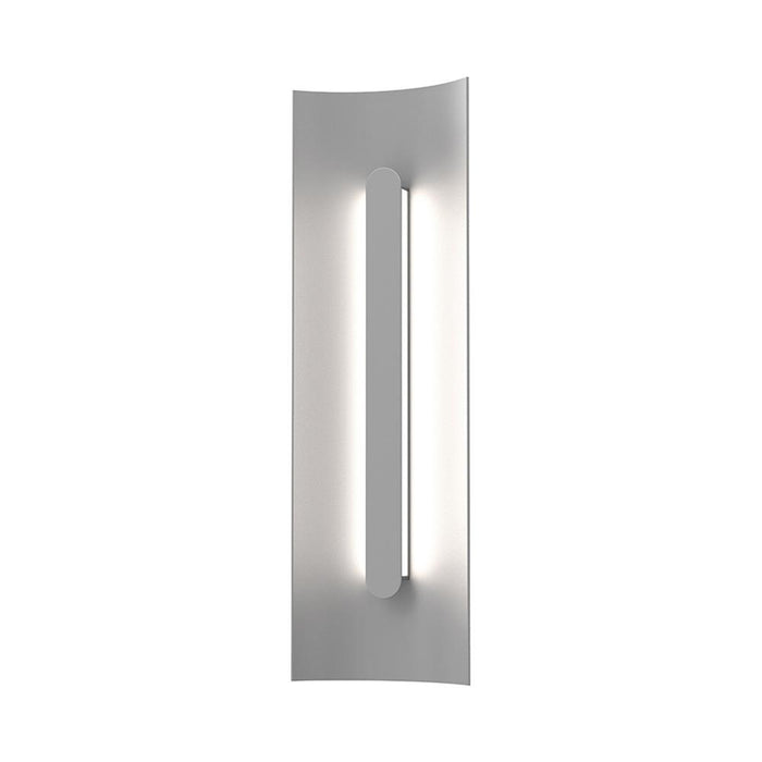Tairu™ Outdoor LED Wall Light in Medium/Textured Gray.