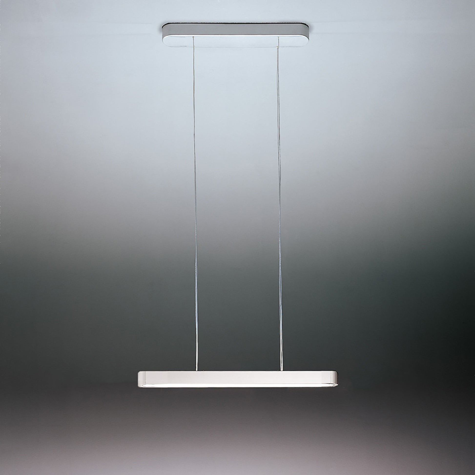 Talo LED Suspension Light in Silver/Medium.