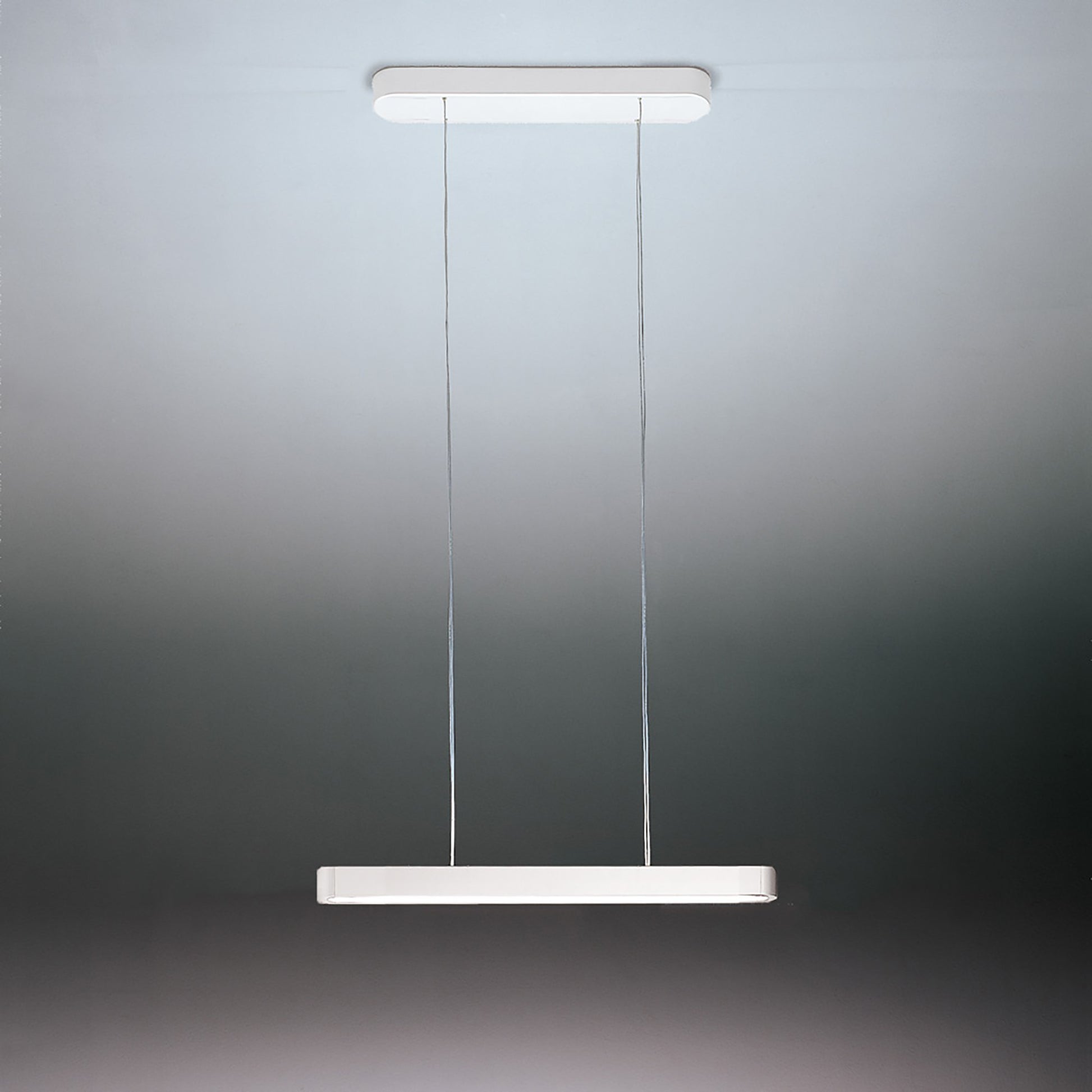 Talo LED Suspension Light in White/Medium.