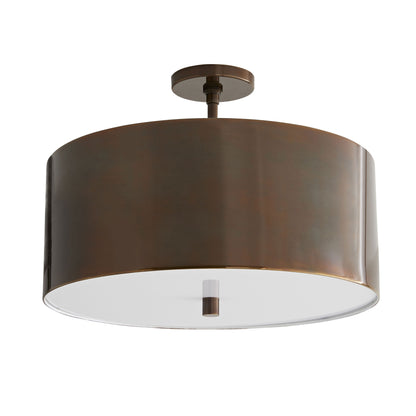 Tarbell Semi-Flush Mount Ceiling Light.