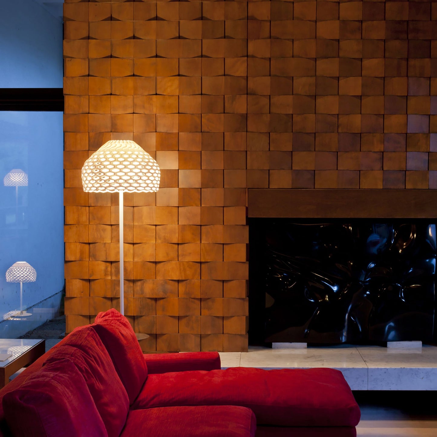 Tatou Floor Lamp Illuminated