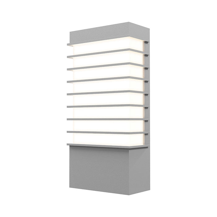 Tawa™ Outdoor LED Wall Light in Textured Gray (13").