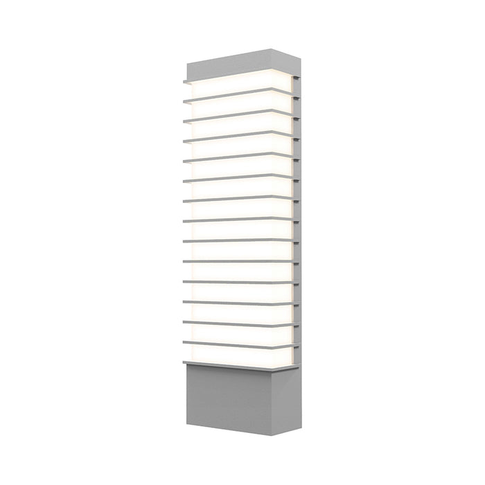 Tawa™ Outdoor LED Wall Light in Textured Gray (21").
