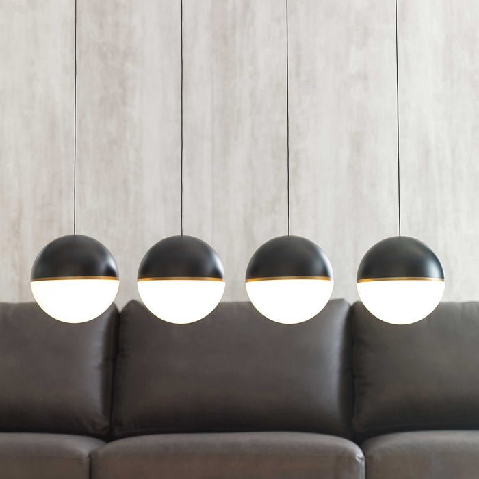 Akova Low Voltage LED Pendant Light in living room.