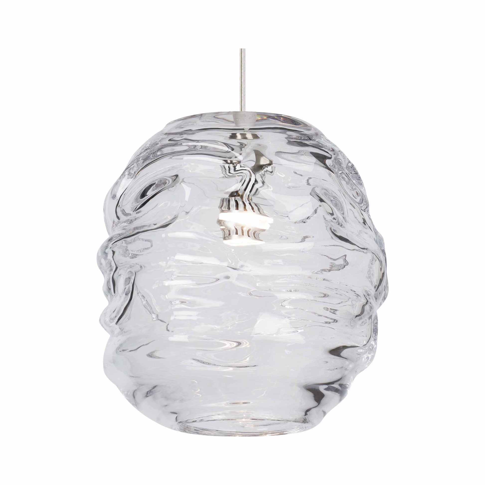 Audra Grande Pendant Light in Clear.