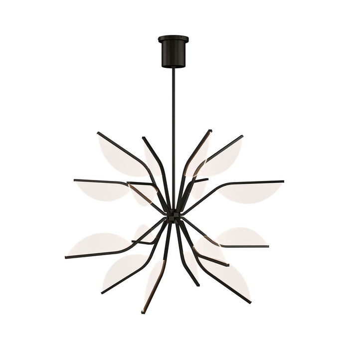 Belterra LED Globe Chandelier in Matte Black (Small).