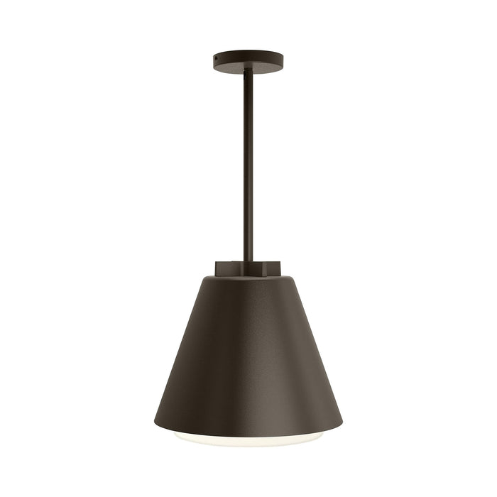 Bowman 12/18 Outdoor LED Pendant Light in Bronze (Small).