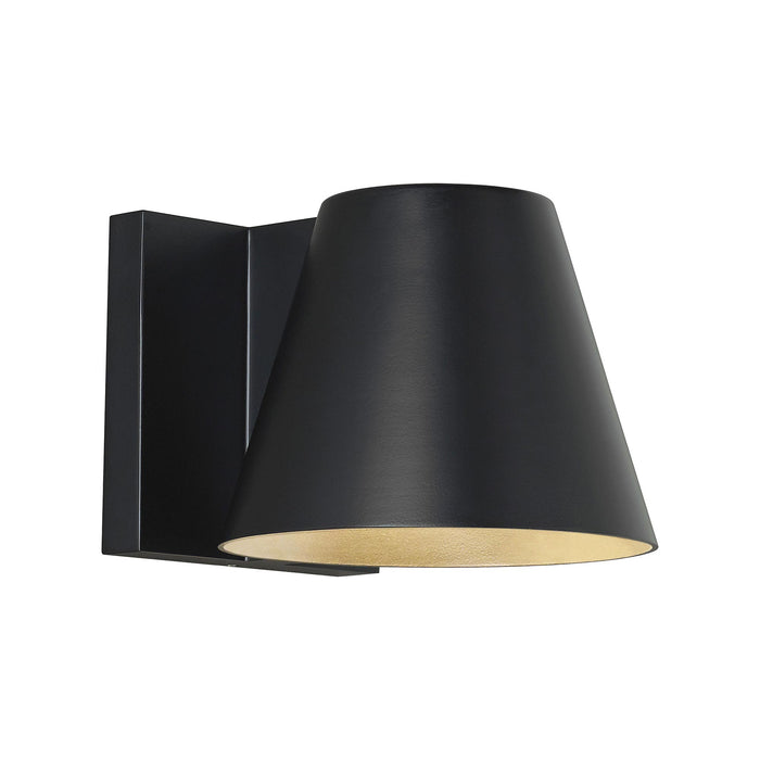 Bowman Outdoor LED Wall Light in Black (Small).
