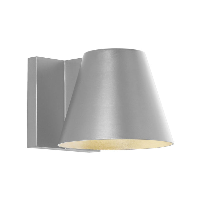 Bowman Outdoor LED Wall Light in Silver (Small).