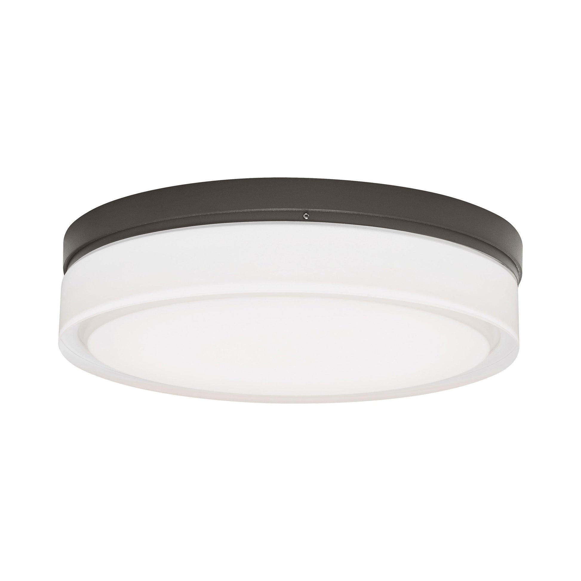 Cirque LED Flush Mount Ceiling Light in Antique Bronze (Large).