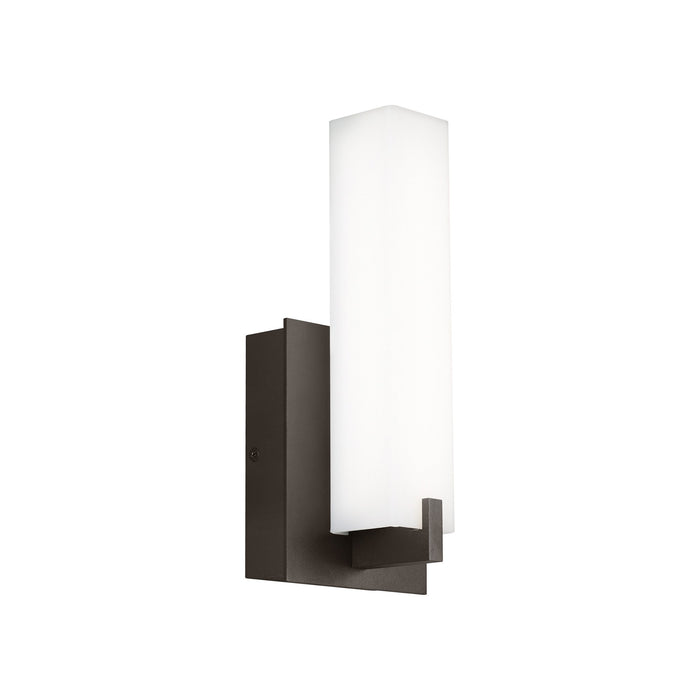 Cosmo Outdoor LED Wall Light in Bronze (Small).