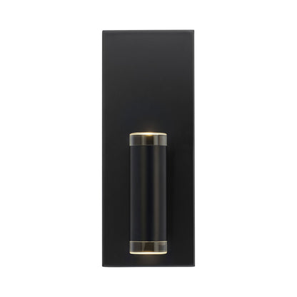 Dobson II LED Wall Light in Matte Black.