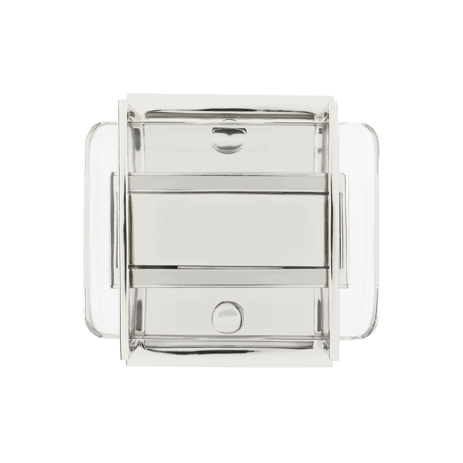 Duelle LED Wall Light in Polished Nickel
(Small).