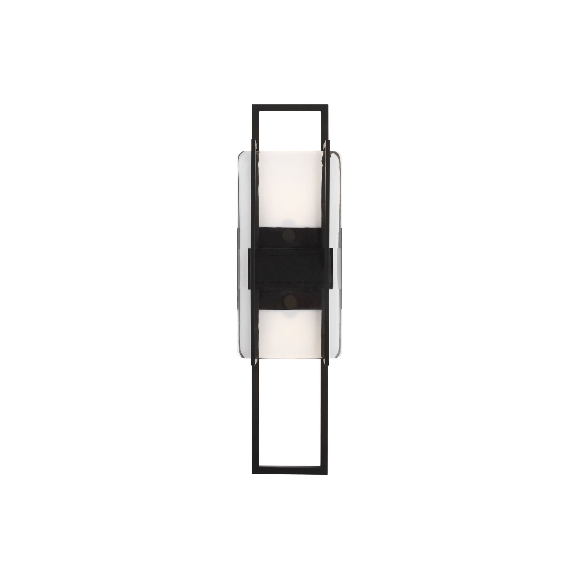 Duelle Nightshade Black LED Dimmable Wall Sconce