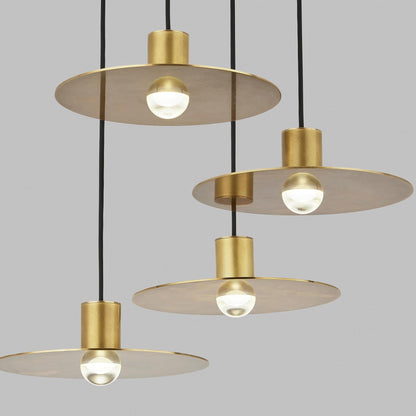 Eaves LED Multi Light Pendant Light in Detail.