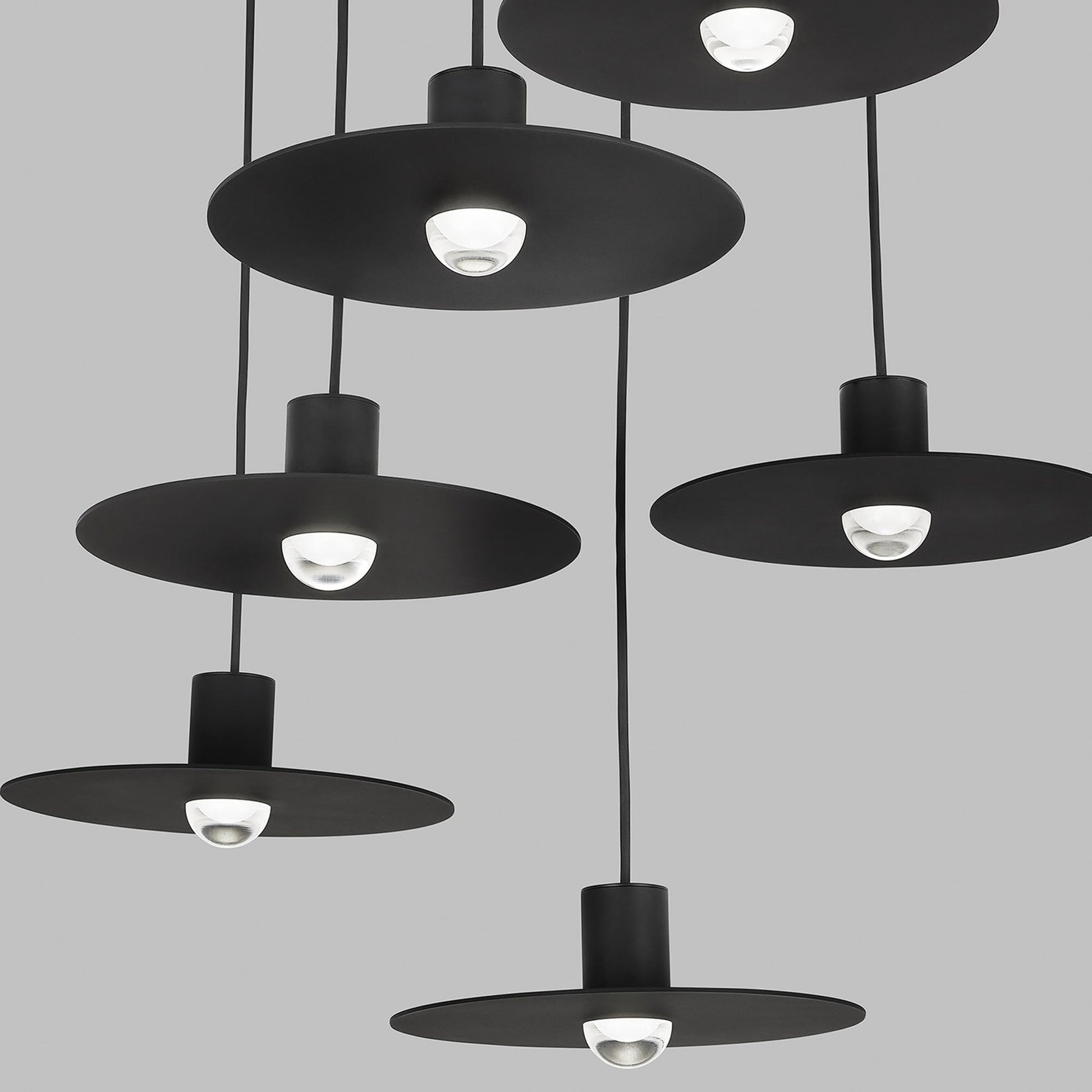 Eaves LED Multi Light Pendant Light in Detail.
