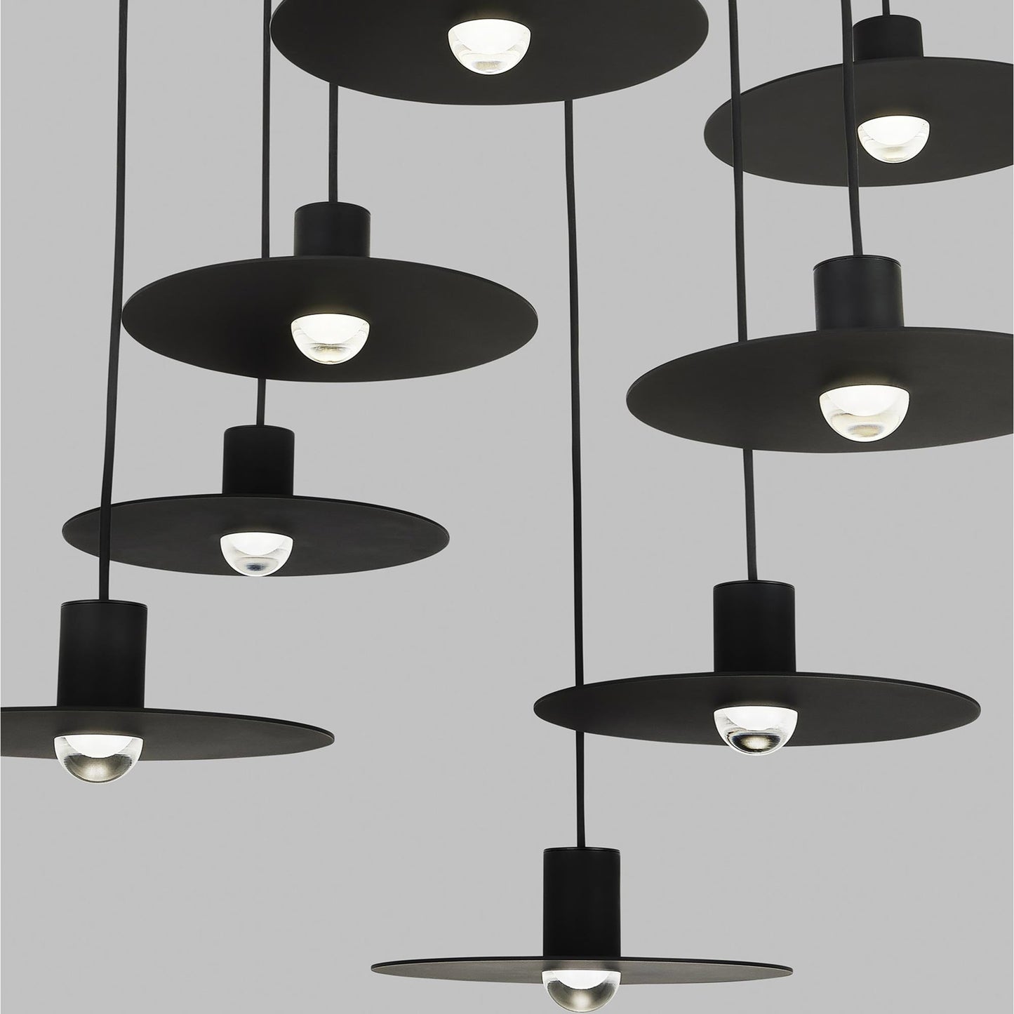 Eaves LED Multi Light Pendant Light in Detail.