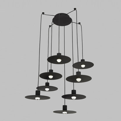 Eaves LED Multi Light Pendant Light in Detail.