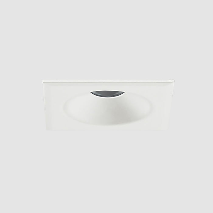 ENTRA Niche 2-Inch Square LED Fixed Downlight Recessed Housing in Detail.