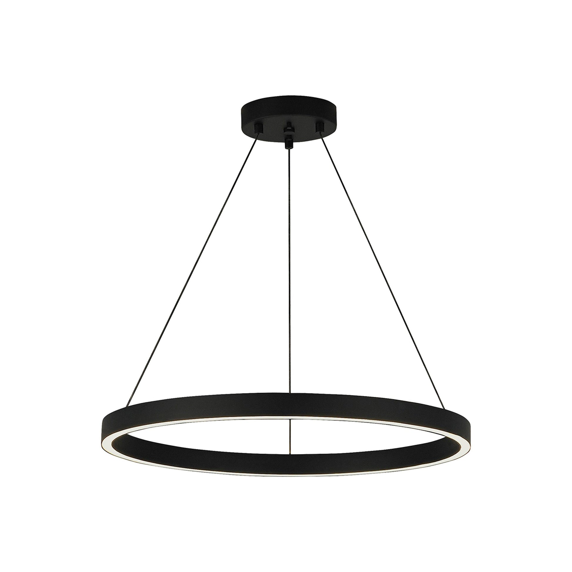 Fiama LED Suspension Light in Black (Small).