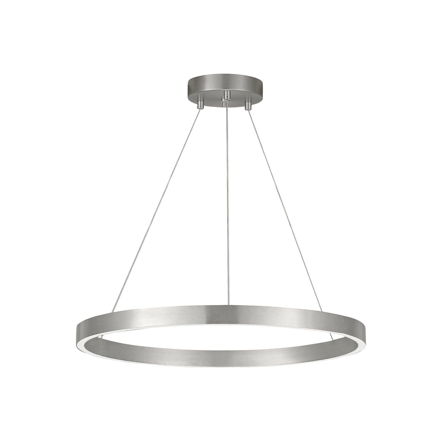 Fiama LED Suspension Light in Satin Nickel (Small).