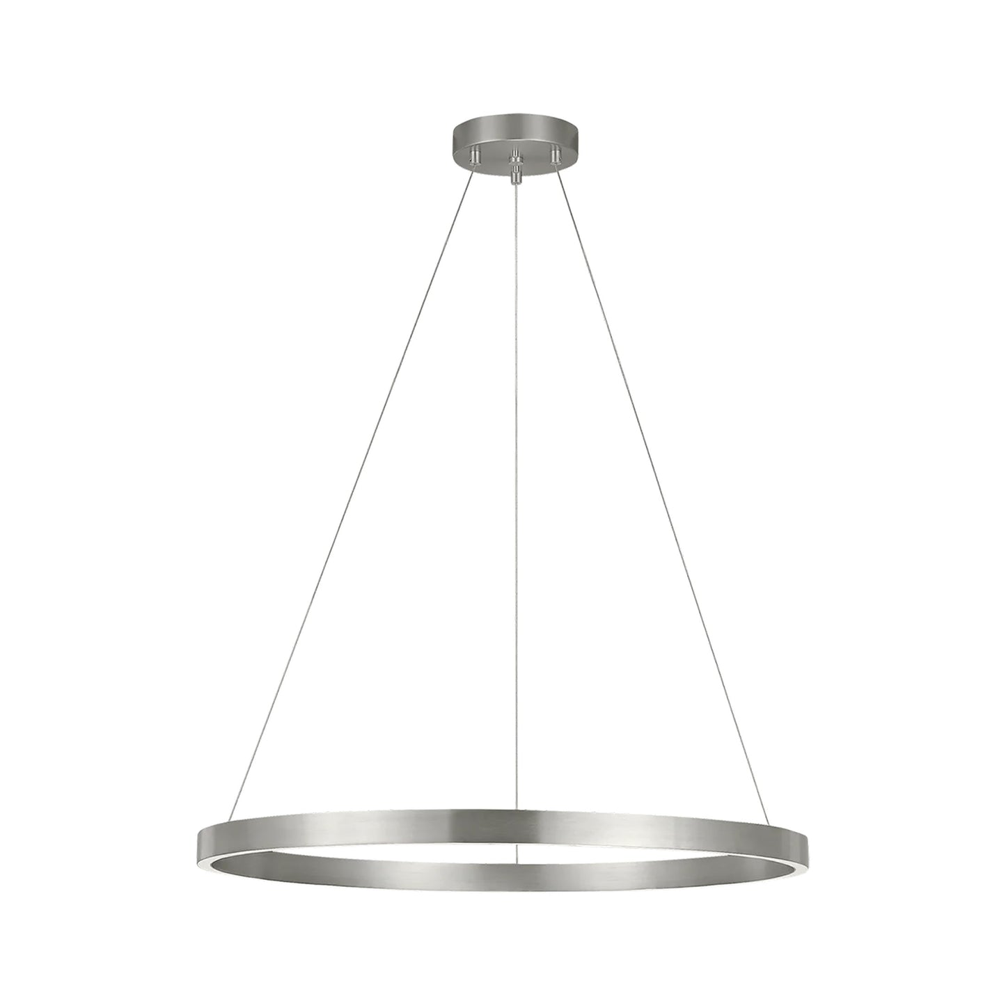 Fiama LED Suspension Light in Satin Nickel (Large).