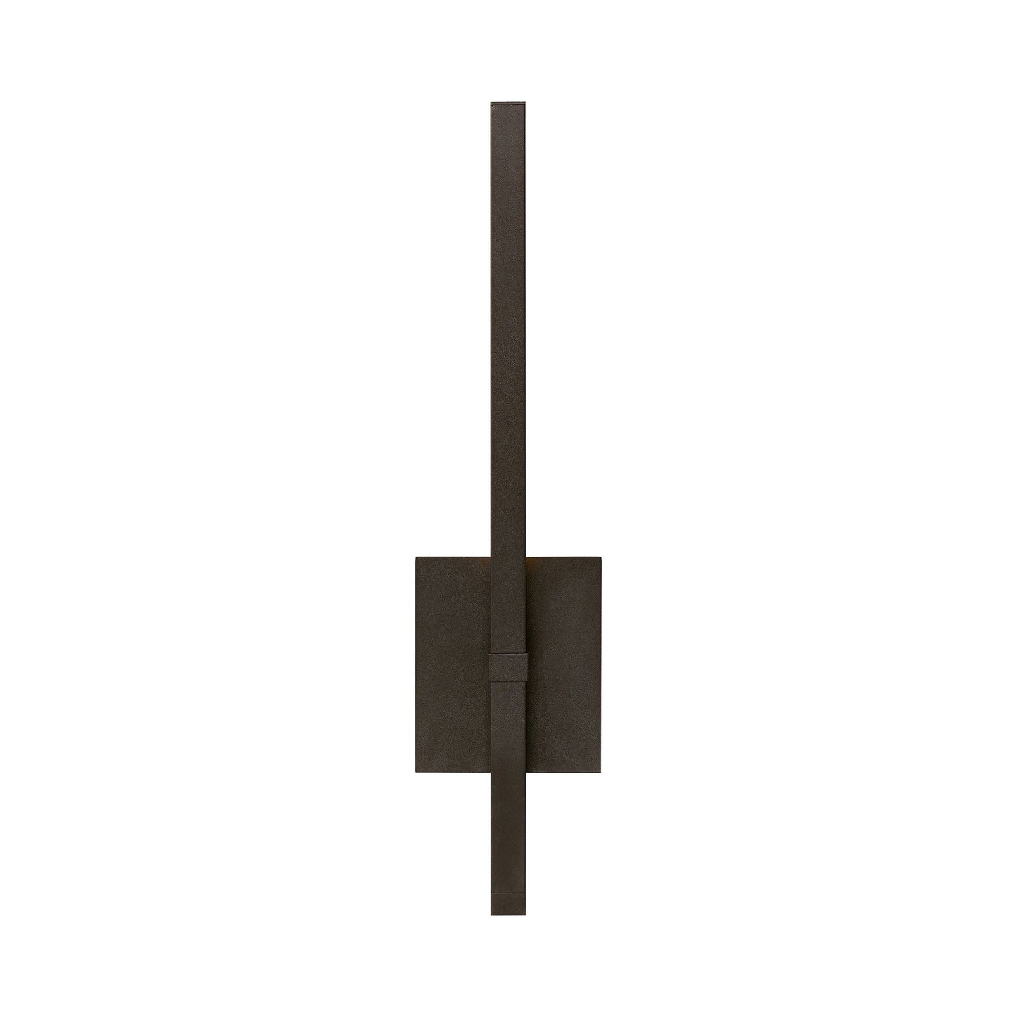 Filo 23 Outdoor LED Wall Light in Bronze.