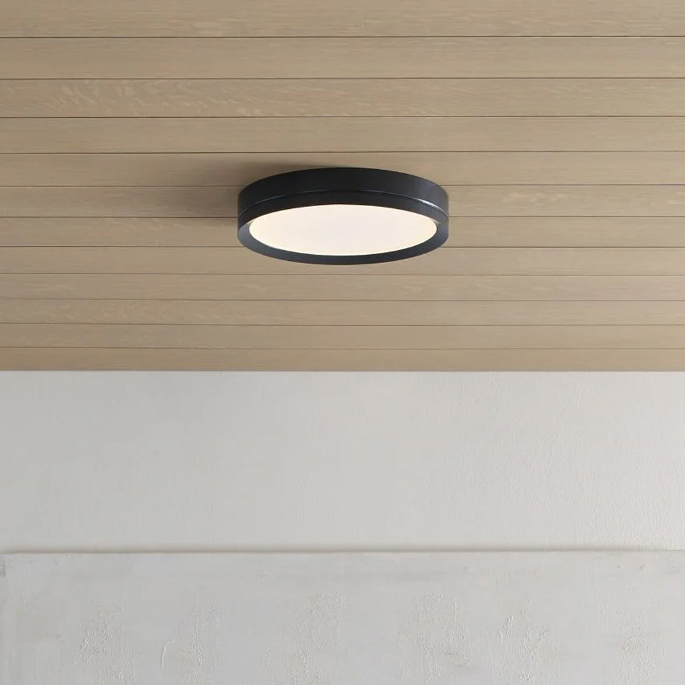 Finch Round LED Flush Mount Ceiling Light in Detail.