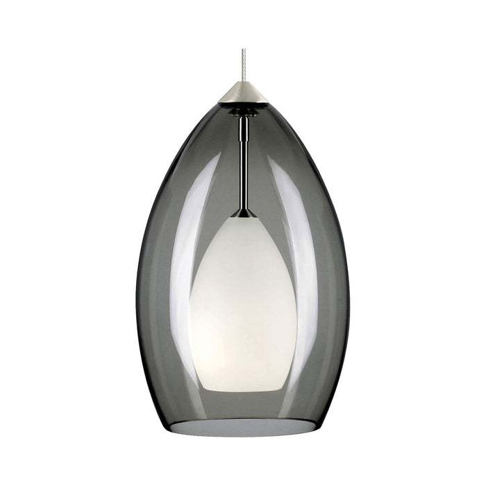 Fire Low Voltage Pendant Light in Smoke.