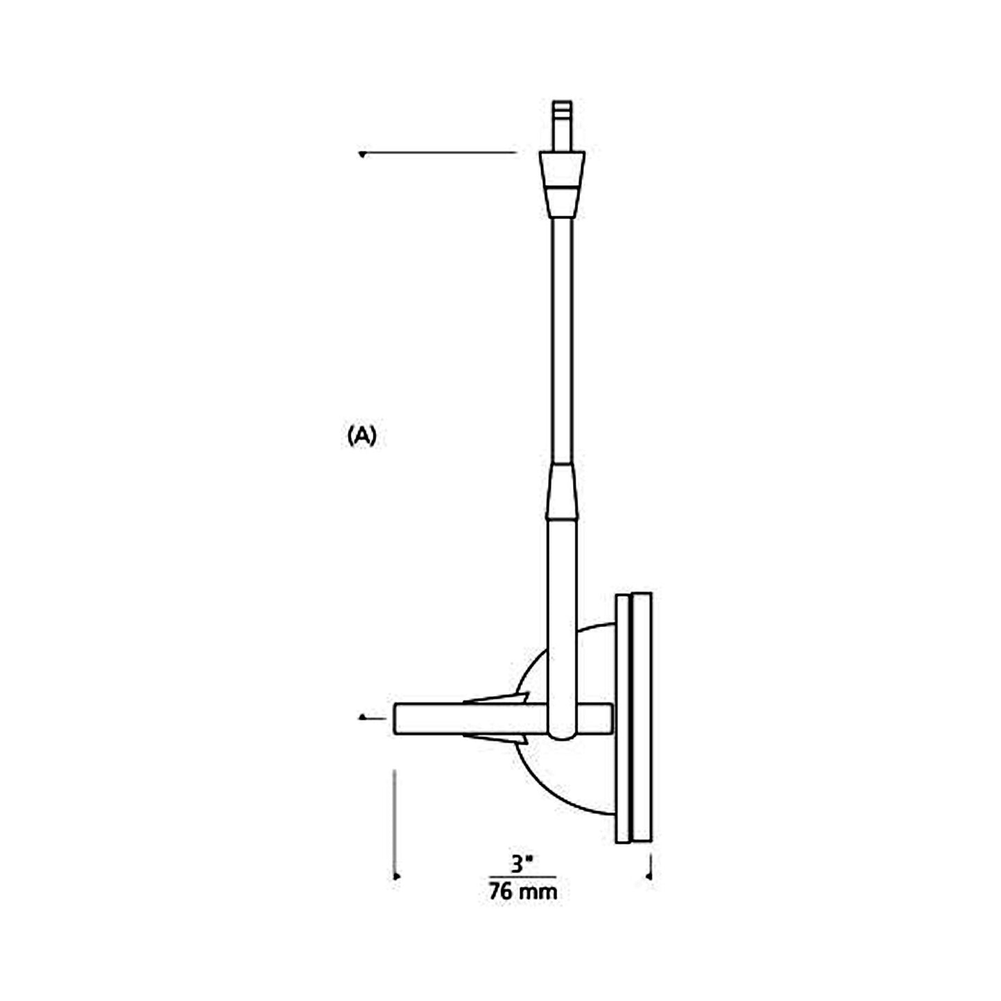 John Low Voltage Head - line drawing.