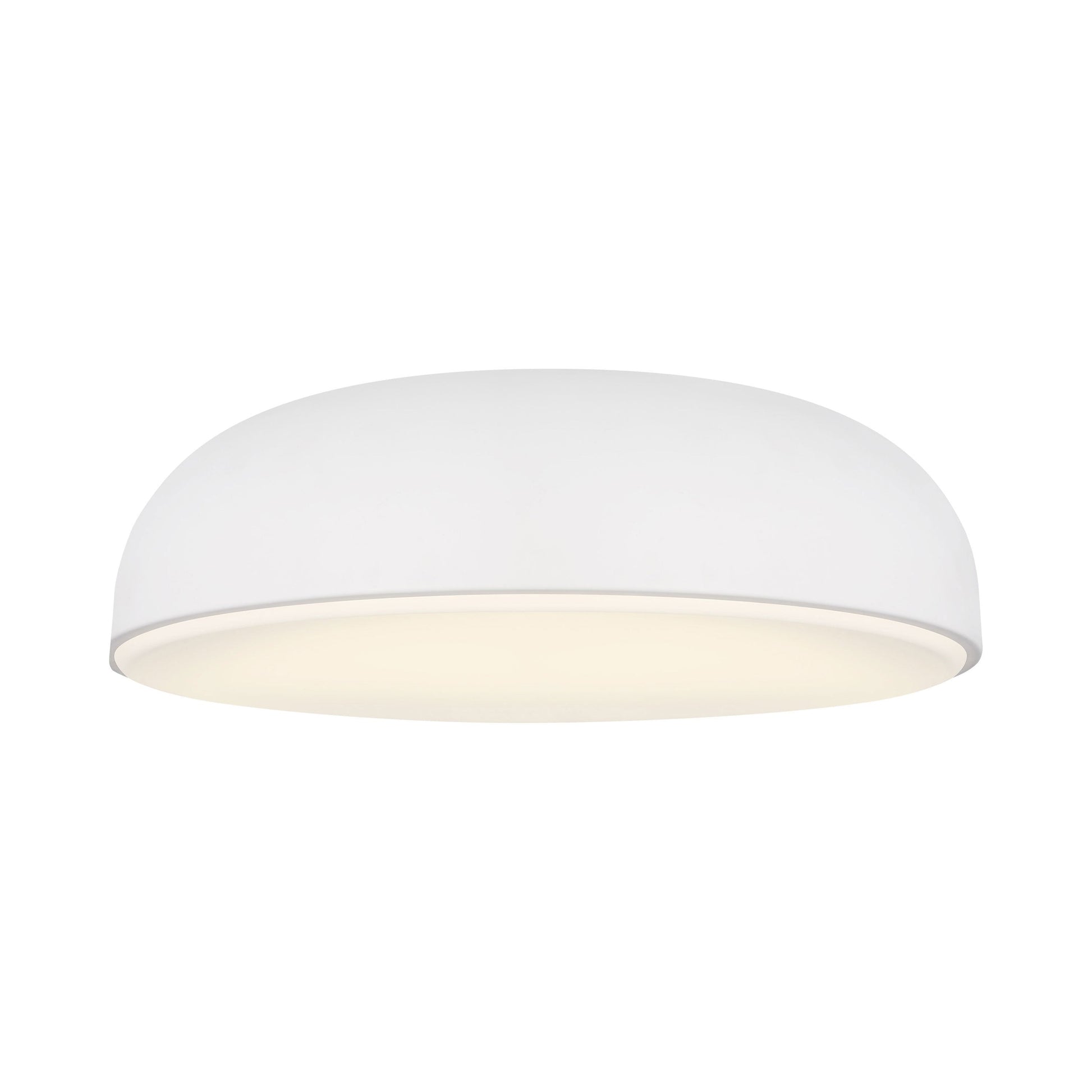 Kosa LED Flush Mount Ceiling Light in Matte White.