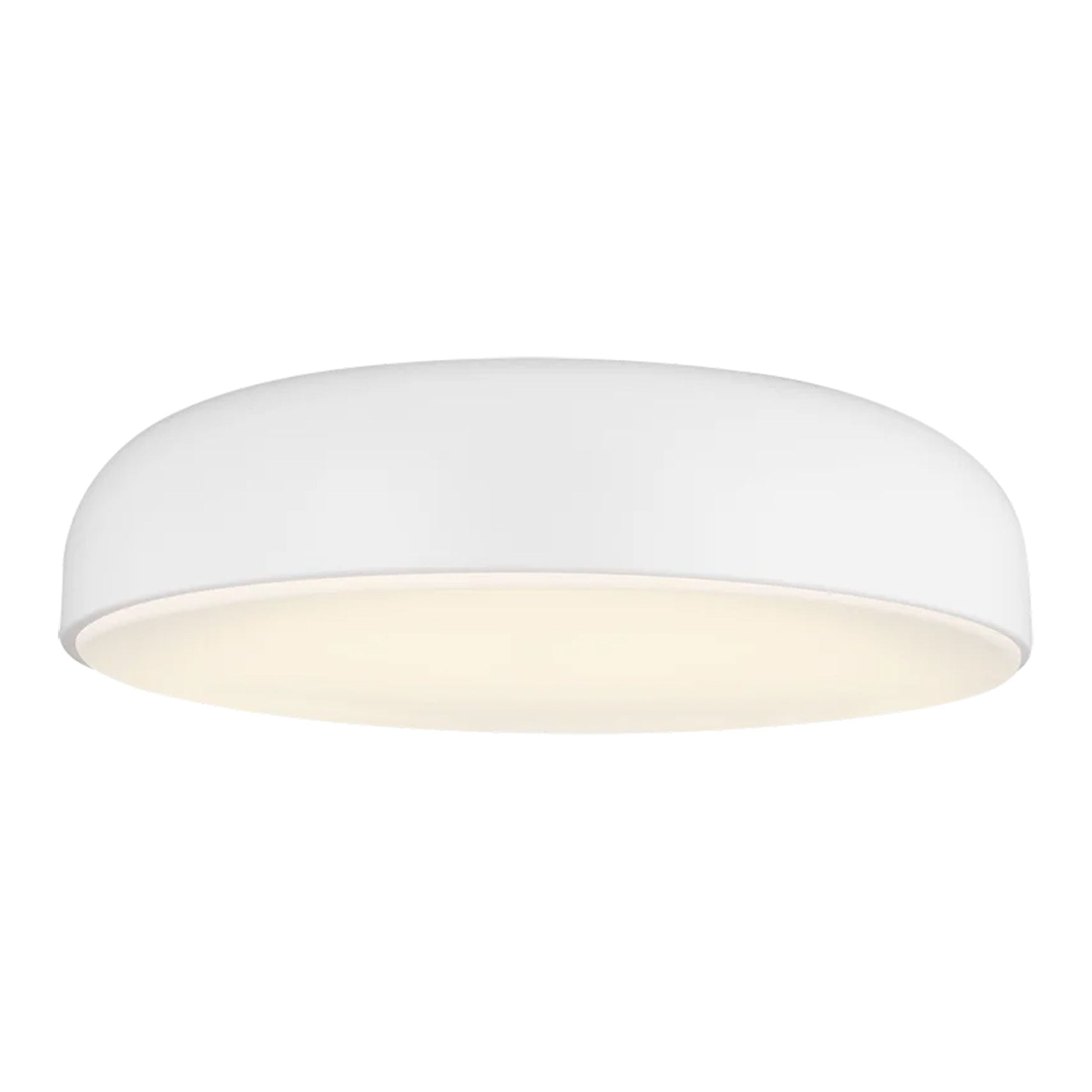 Kosa LED Flush Mount Ceiling Light in Matte White (Large).