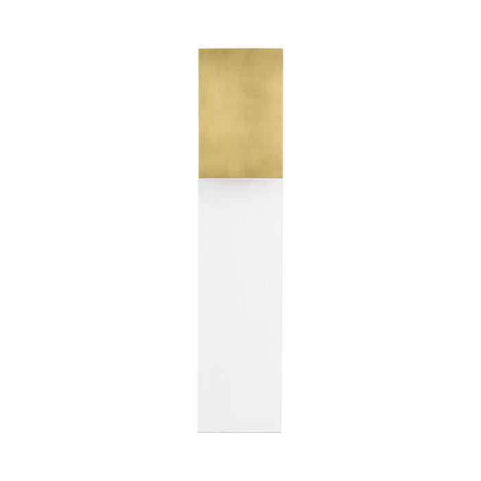 Kulma LED Wall Light in Natural Brass (Large).
