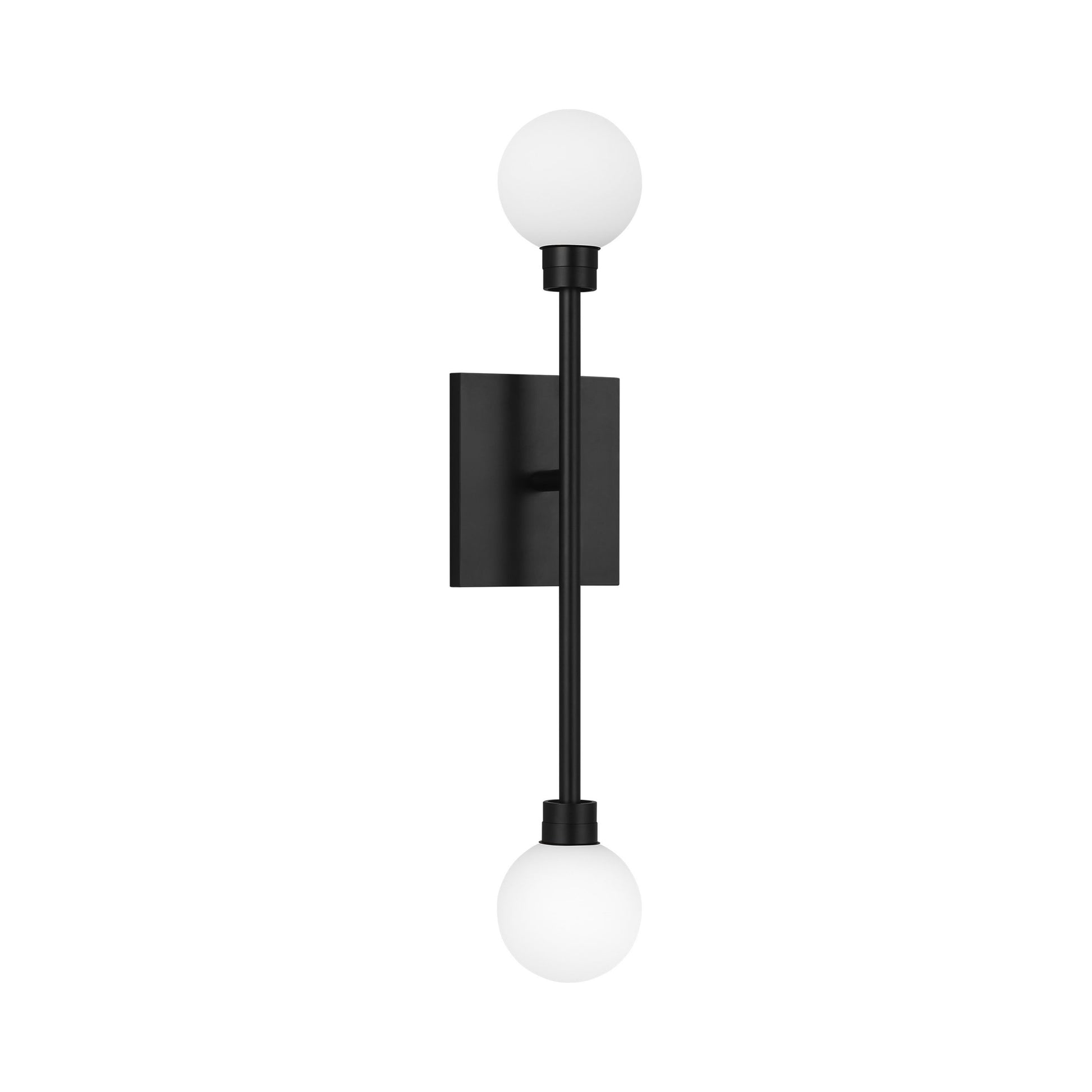 Mara LED Wall Light in Matte Black.