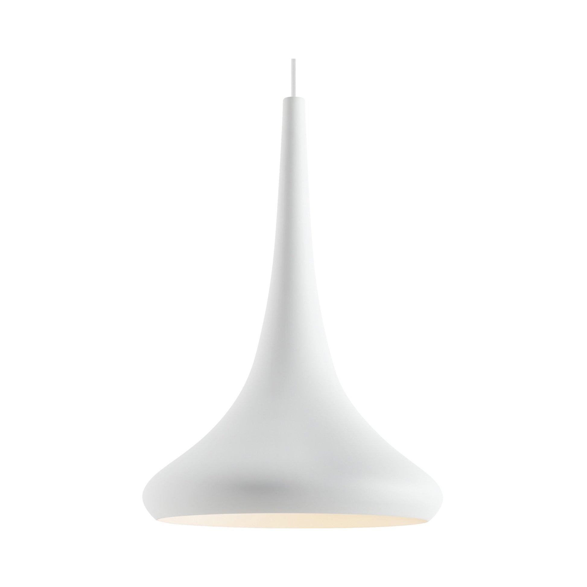 Noema Pendant Light in Matte White.