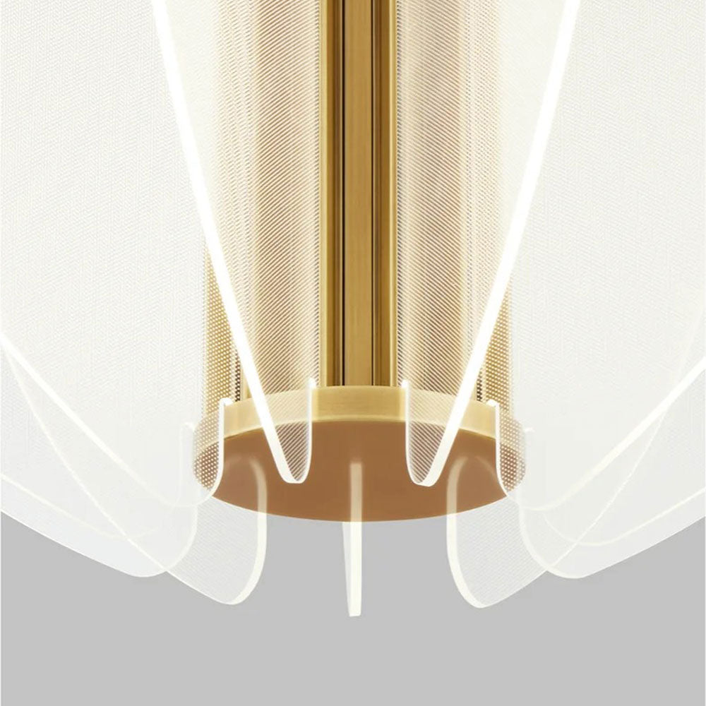 Nyra LED Pendant Light in Detail.