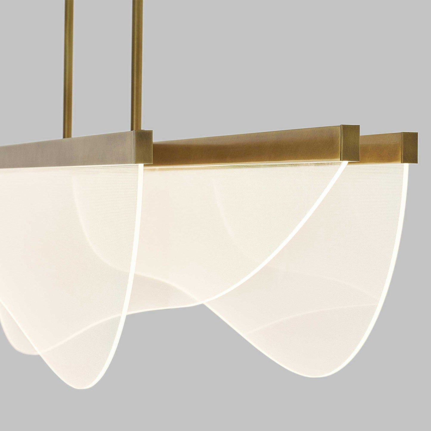 Nyra LED Linear Suspension Light in Detail.