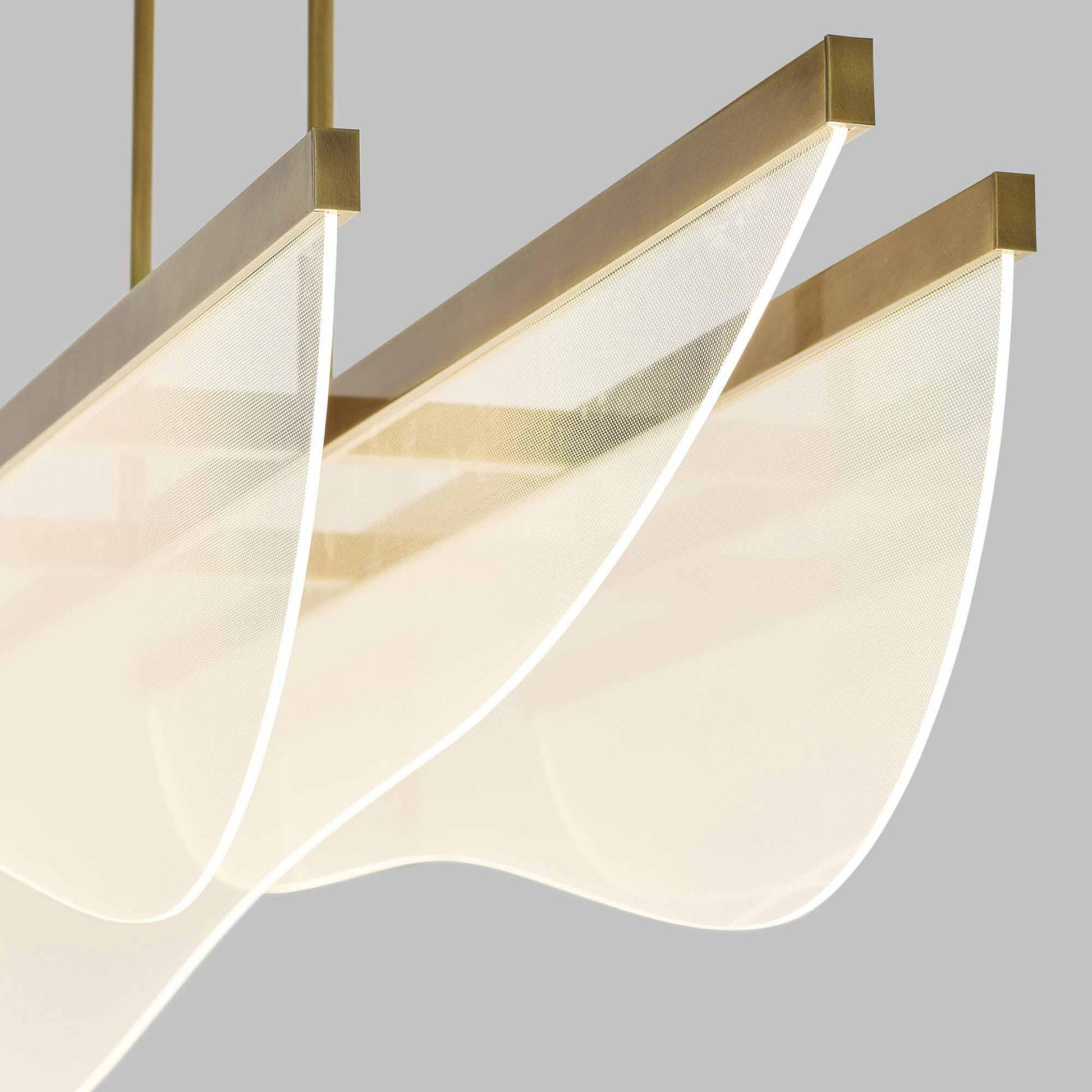 Nyra LED Linear Suspension Light in Detail.