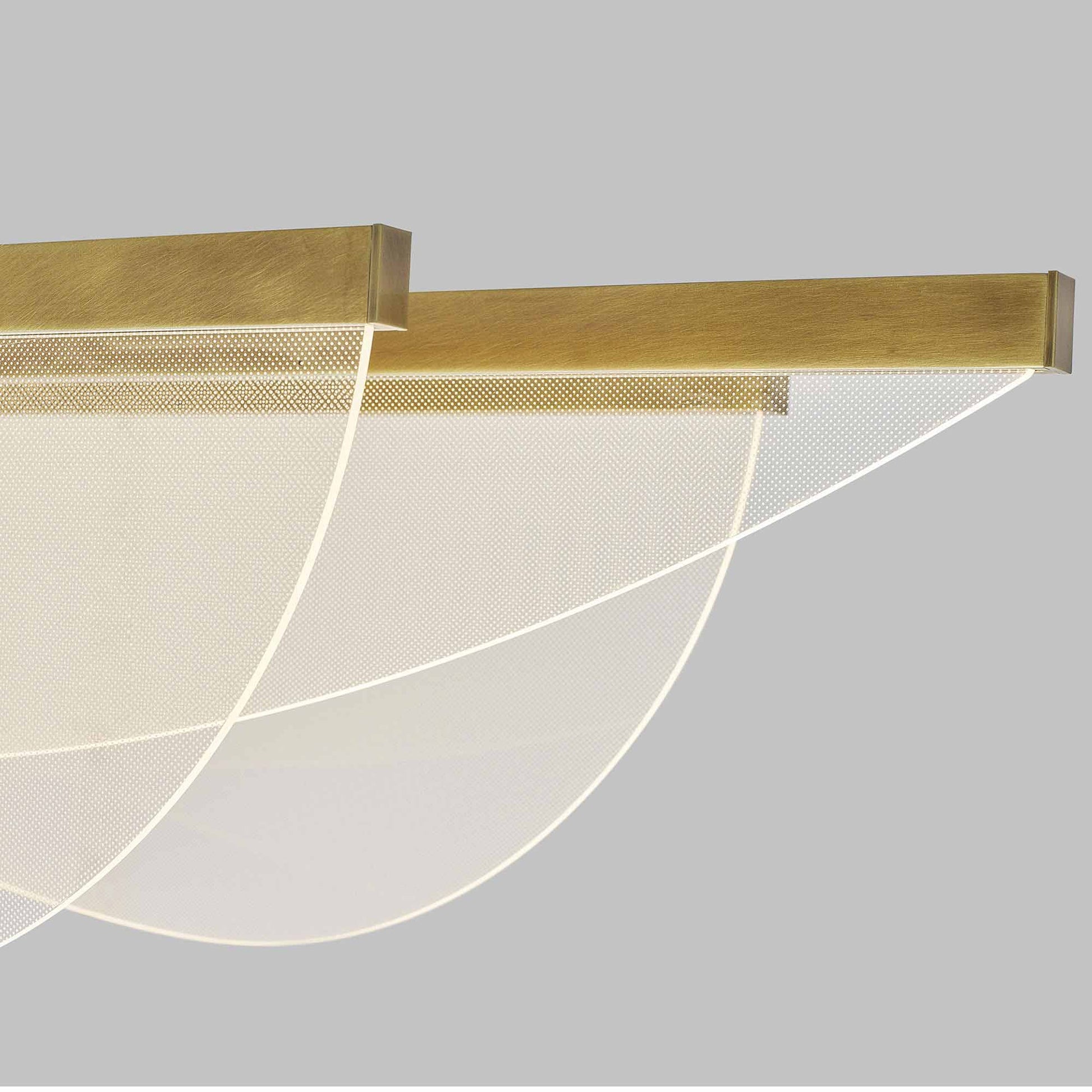 Nyra LED Linear Suspension Light in Detail.