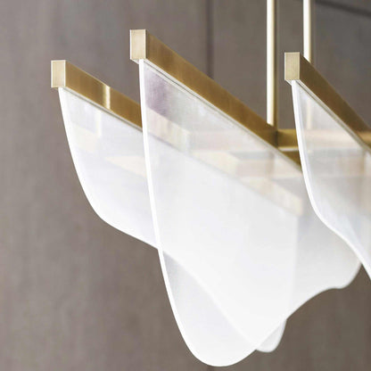 Nyra LED Linear Suspension Light in Detail.