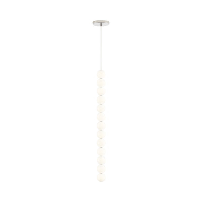 Orbet LED Pendant Light in Polished Nickel (13-Light).