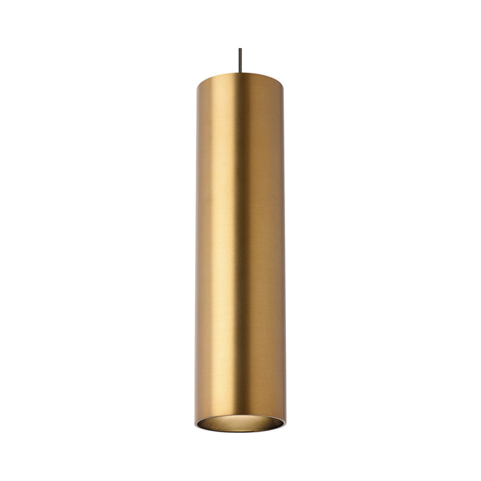 Piper Low Voltage Pendant Light in Aged Brass.