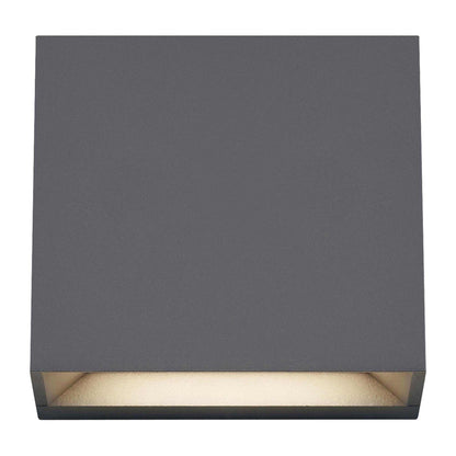 Pitch Single Outdoor LED Wall Light in Detail.