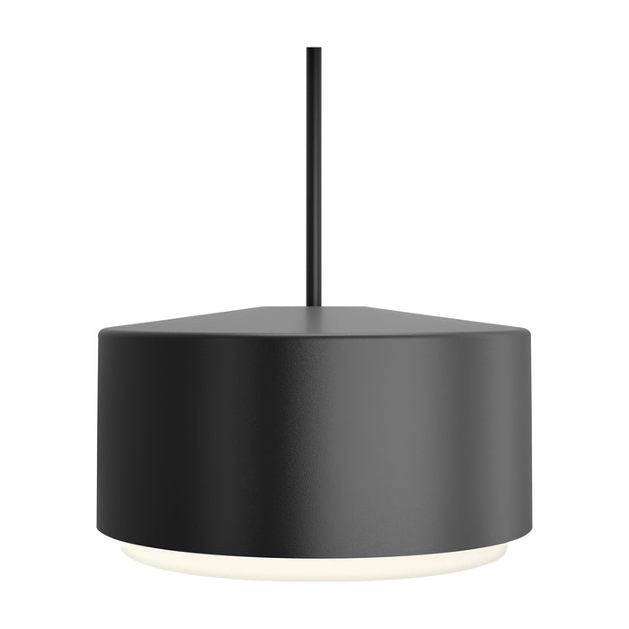 Roton Outdoor LED Pendant Light in Black (Large).