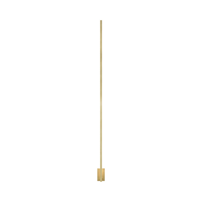Stagger LED Wall Light in Natural Brass (X-Large).