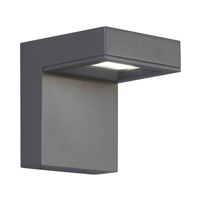 Taag 6 Outdoor LED Wall Light in Charcoal.
