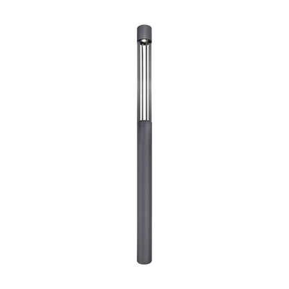 Turbo Outdoor LED Light Column in Charcoal.